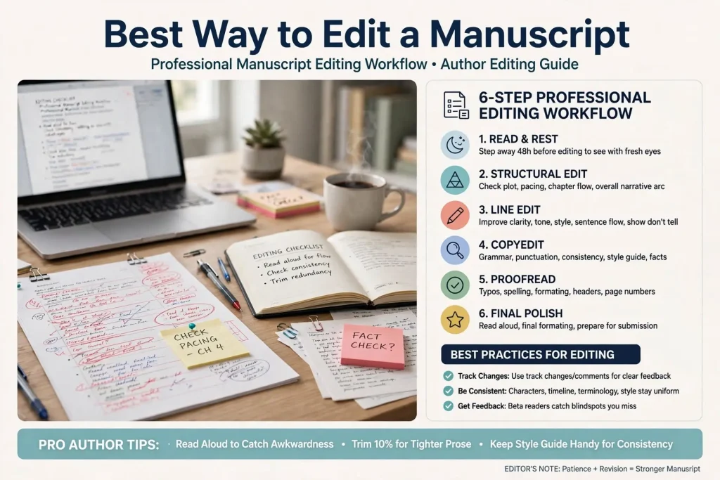 Best Way to Edit a Manuscript