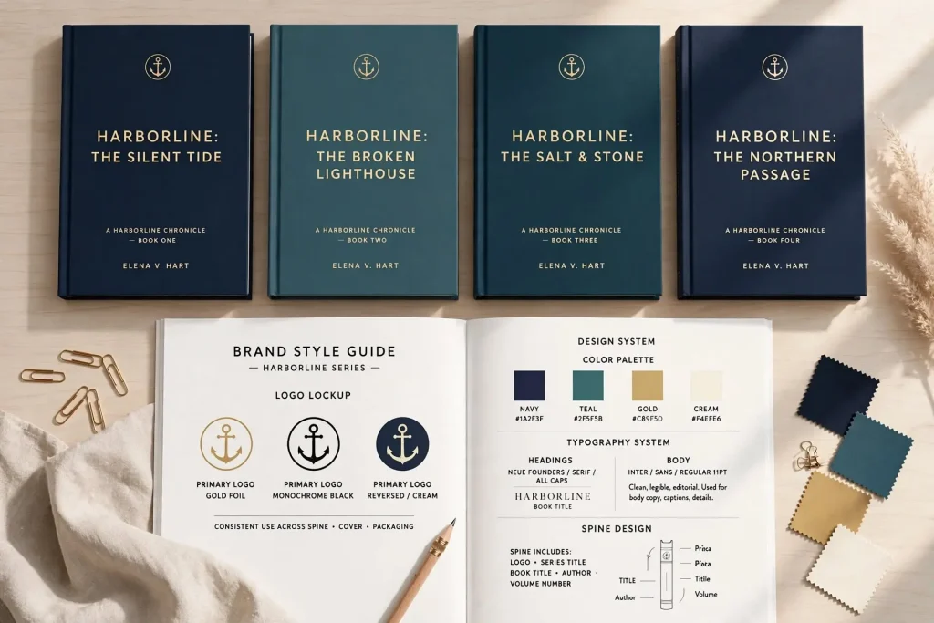 Consistent Branding Across Books