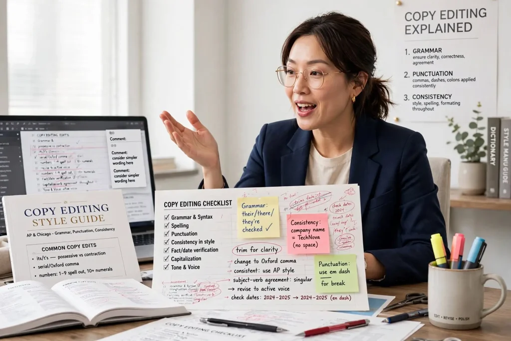 Copy Editing Explained