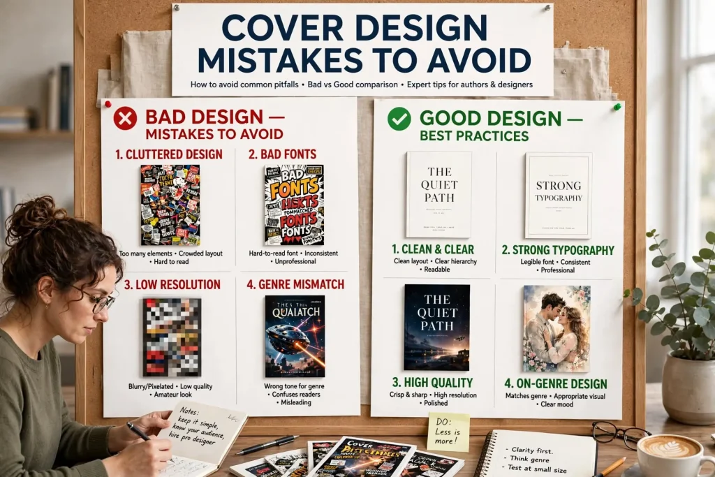 Cover Design Mistakes to Avoid