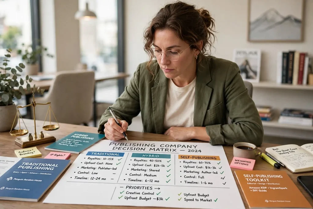 How to Choose a Publishing Company