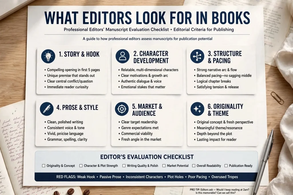 What Editors Look For in Books