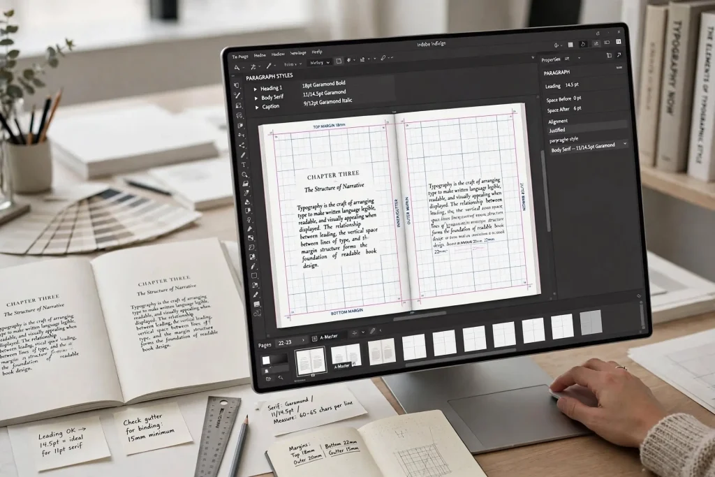 What is Interior Book Typesetting