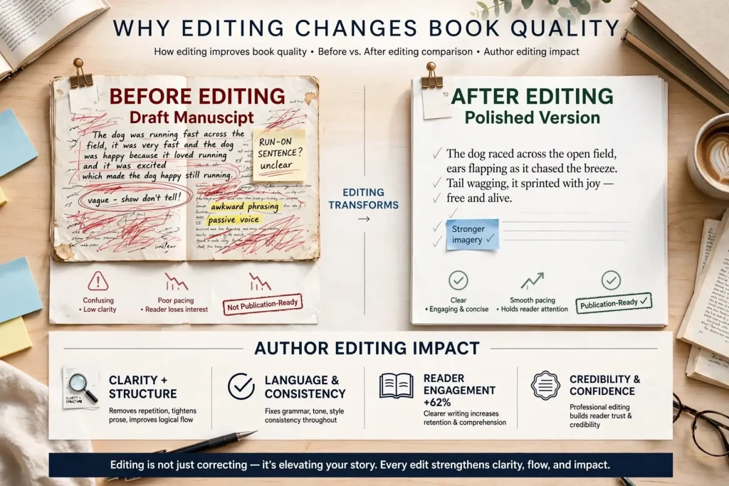 Why Editing Changes Book Quality
