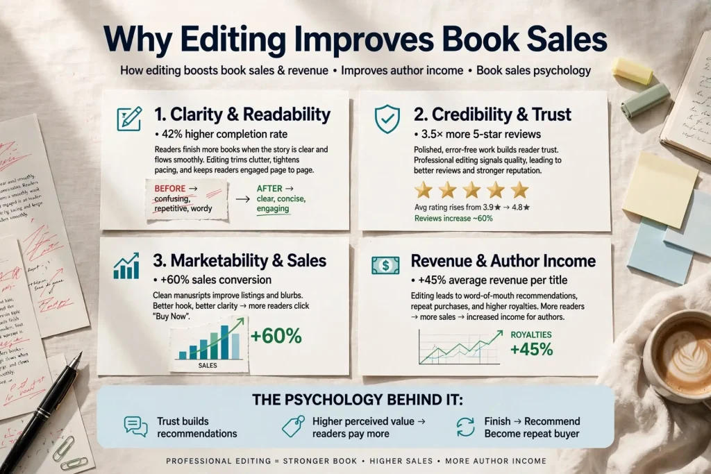 Why Editing Improves Book Sales