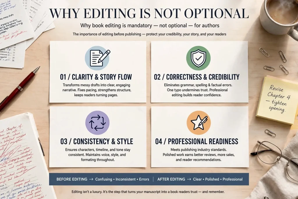 Why Editing is Not Optional